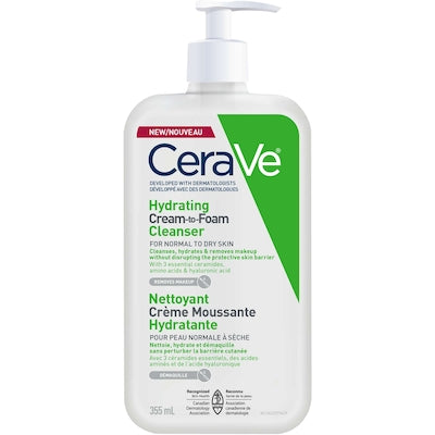 CeraVe HYDRATING CREAM-TO-FOAM -CLEANSER
