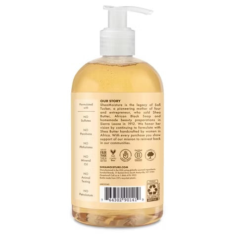 SHEA MOISTURE RAW SHEA CHAMOMILE & ARGAN OIL BABY WASH & SHAMPOO 13oz