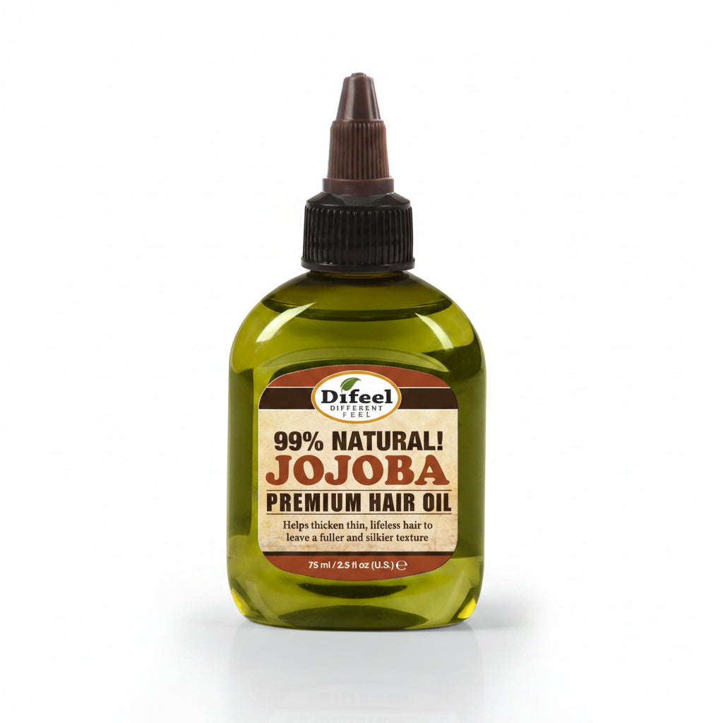 Difeel Premium Natural Hair Oil - Jojoba Oil 2.5 oz