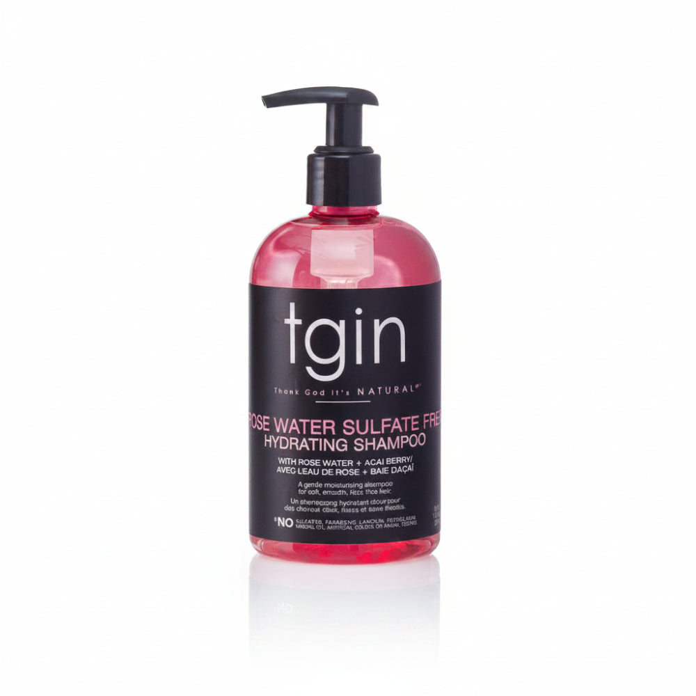 TGIN Rose Water Sulfate Free Hydrating Shampoo