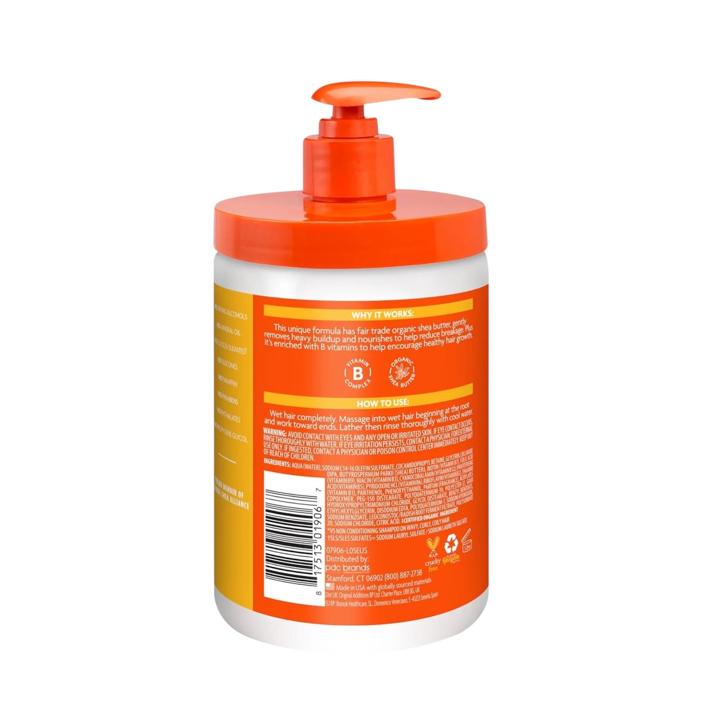 CANTU SHEA BUTTER CLEANSING CREAM SHAMPOO 25oz