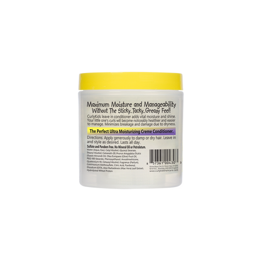 CURLY KIDS CURLY CREME LEAVE IN CONDITIONER 6oz
