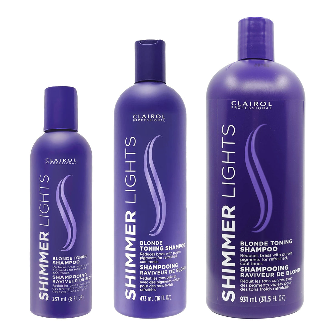 SHIMMER LIGHTS Blonde Toning Shampoo