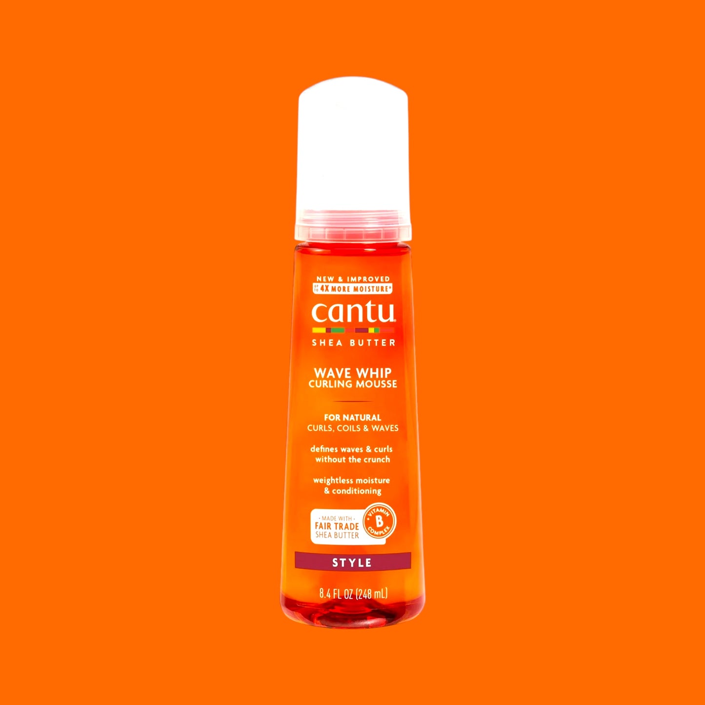 CANTU FOR NATURAL HAIR WAVE WHIP CURLING MOUSSE 8.4oz