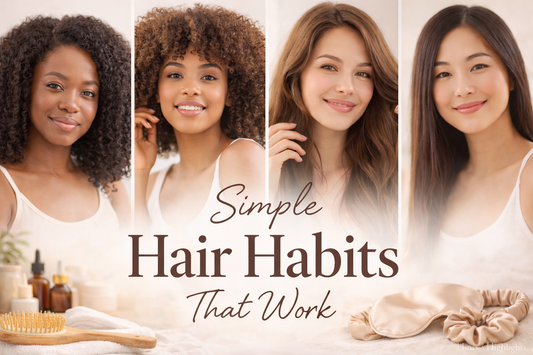 SIMPLE HAIR HABITS THAT WORK