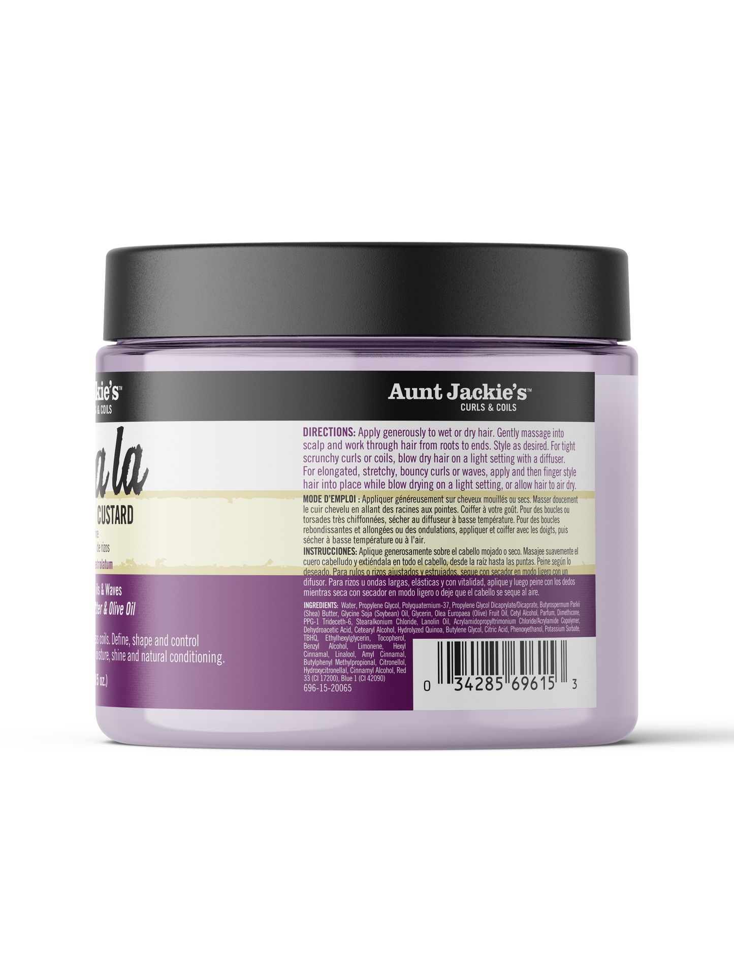 AUNT JACKIES CURL LA LA DEFINING CURL CUSTARD 15oz