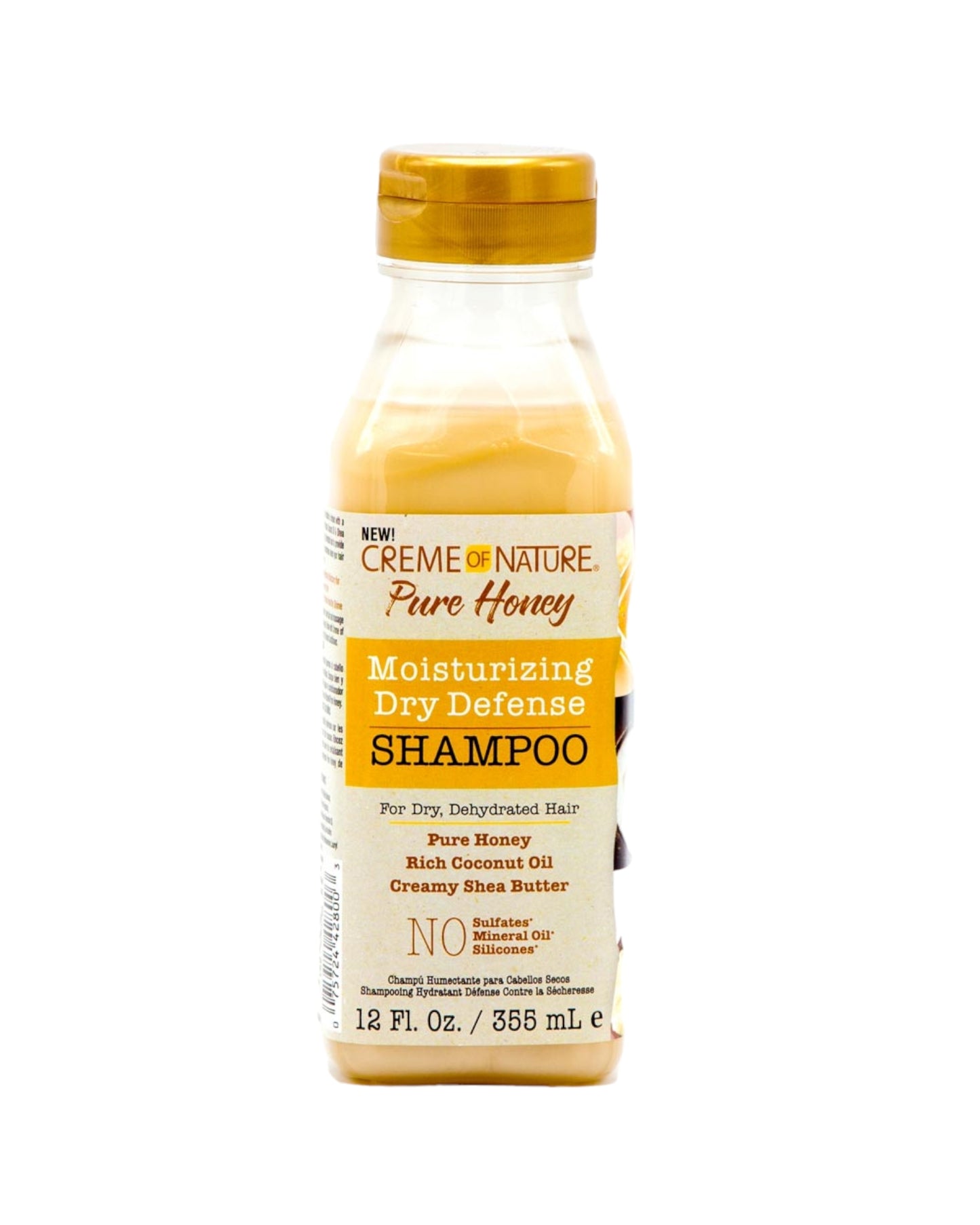 CREME OF NATURE PURE HONEY MOISTURIZING DRY DEFENSE SHAMPOO