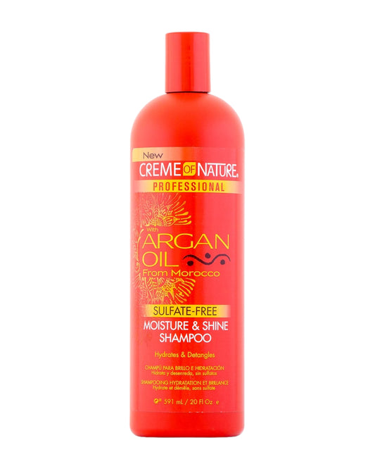 CREME OF NATURE ARGAN OIL MOISTURE & SHINE SHAMPOO