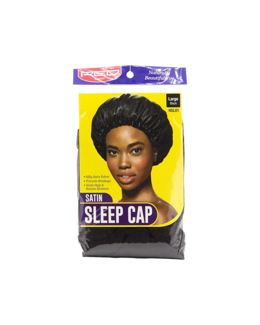 RED BY KISS SATIN SLEEP CAP