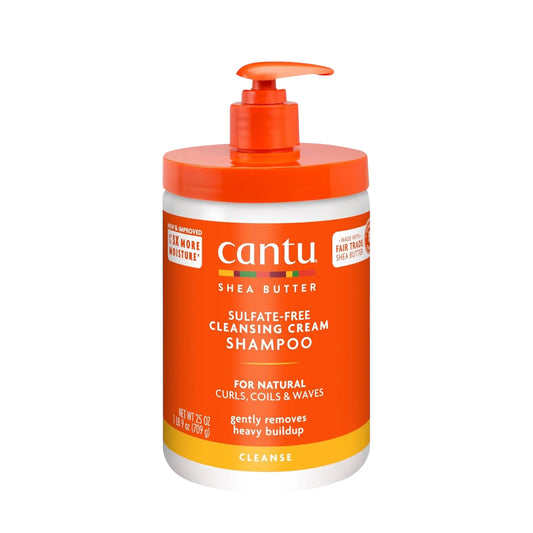 CANTU SHEA BUTTER CLEANSING CREAM SHAMPOO 25oz