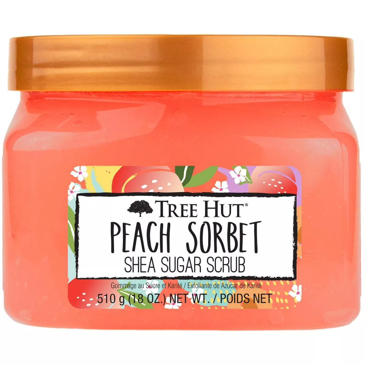 TREE HUT PEACH SORBET SHEA SUGAR SCRUB