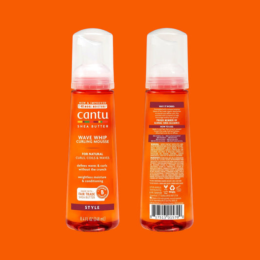 CANTU FOR NATURAL HAIR WAVE WHIP CURLING MOUSSE 8.4oz