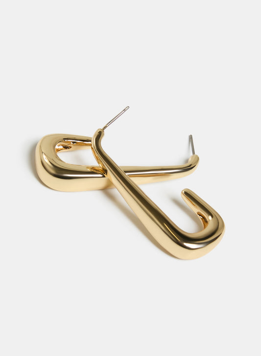 OPEN HOOP EARRINGS