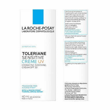 La Roche-Posay TOLERIANE SENSITIVE UV SPF 30  DAILY FACIAL MOISTURIZER