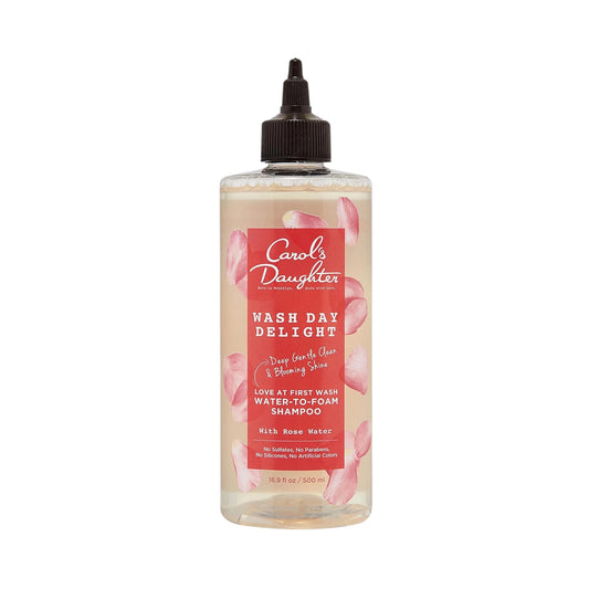 CAROLS DAUGHTER WASH DAY DELIGHT SULFATE FREE SHAMPOO WITH ROSE WATER 16.9oz
