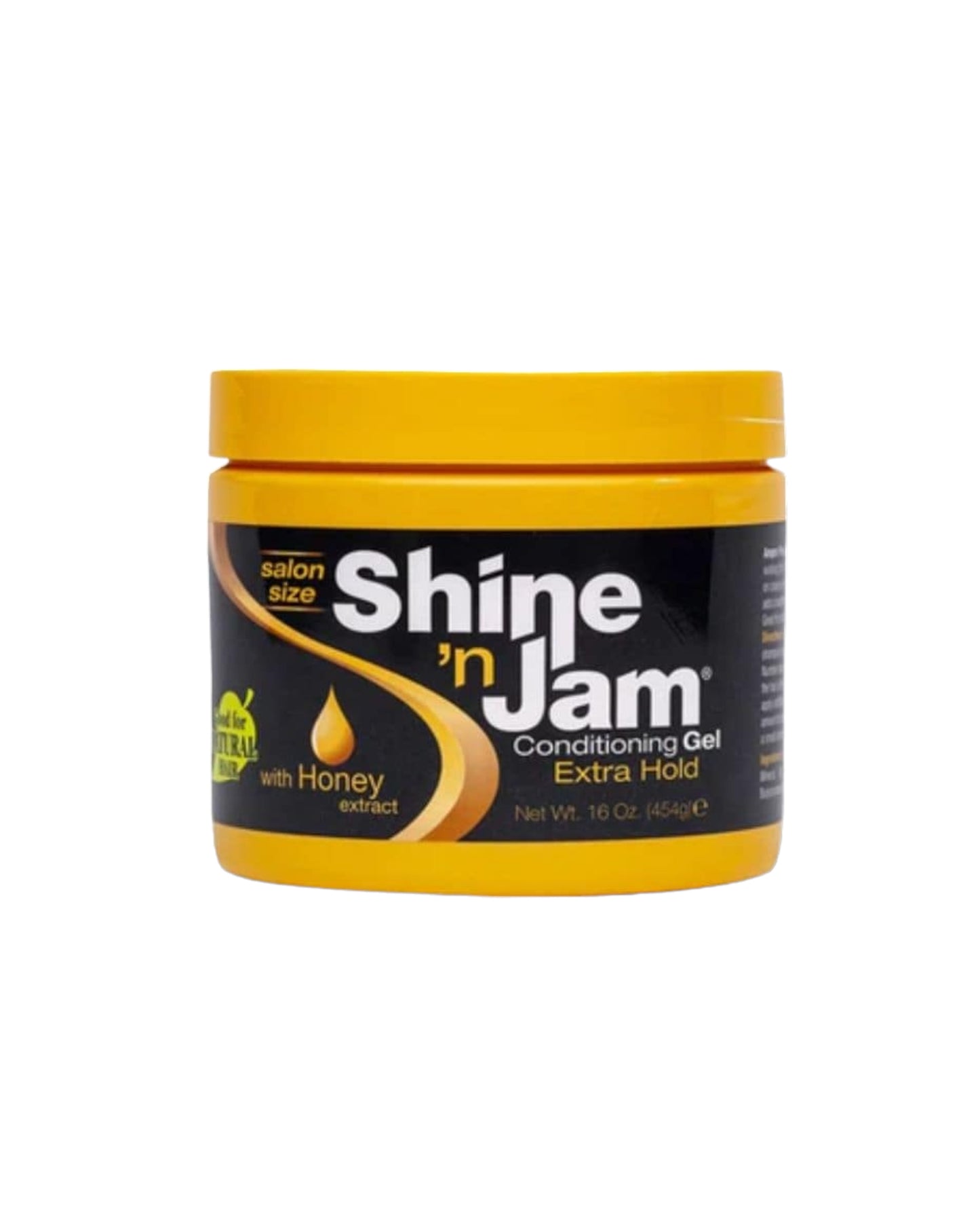 AMPRO SHINE N JAM CONDITIONING GEL WITH HONEY EXTRA HOLD 16OZ