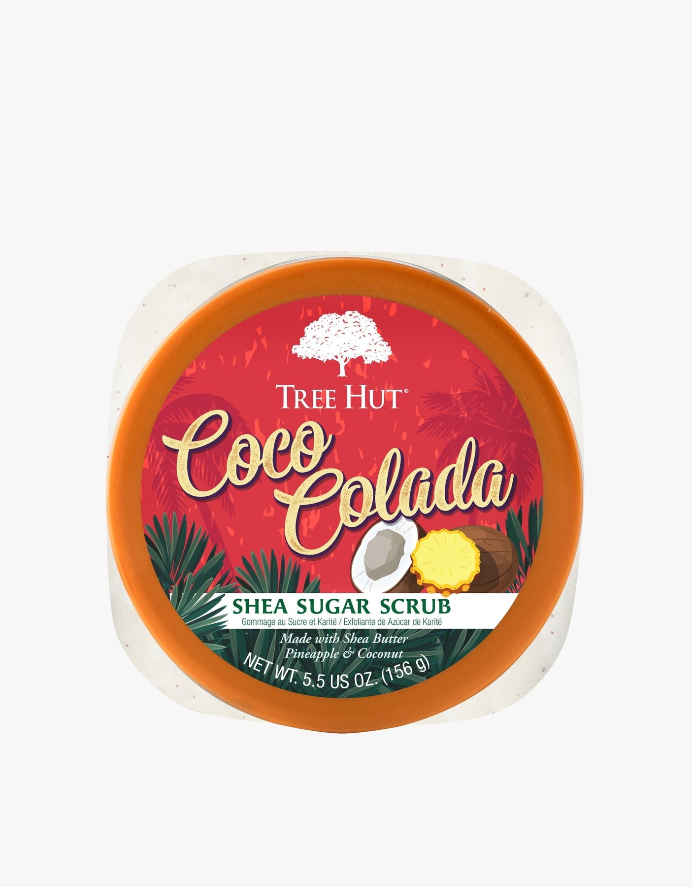 TREE HURT COCO COLADA SHEA SUGAR COCONUT BODY SCRUB