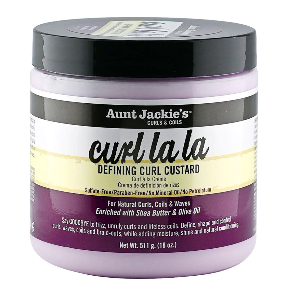 Aunt Jackie's - CURLS & COILS - Curl La La - Defining Curl Custard 18 oz (511 g)
