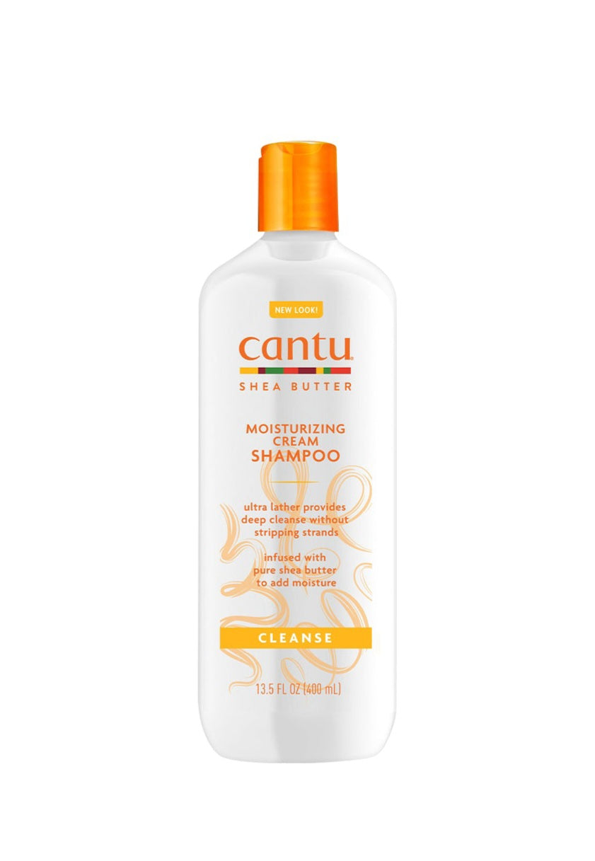 CANTU SHEA BUTTER MOISTURIZING CREAM SHAMPOO