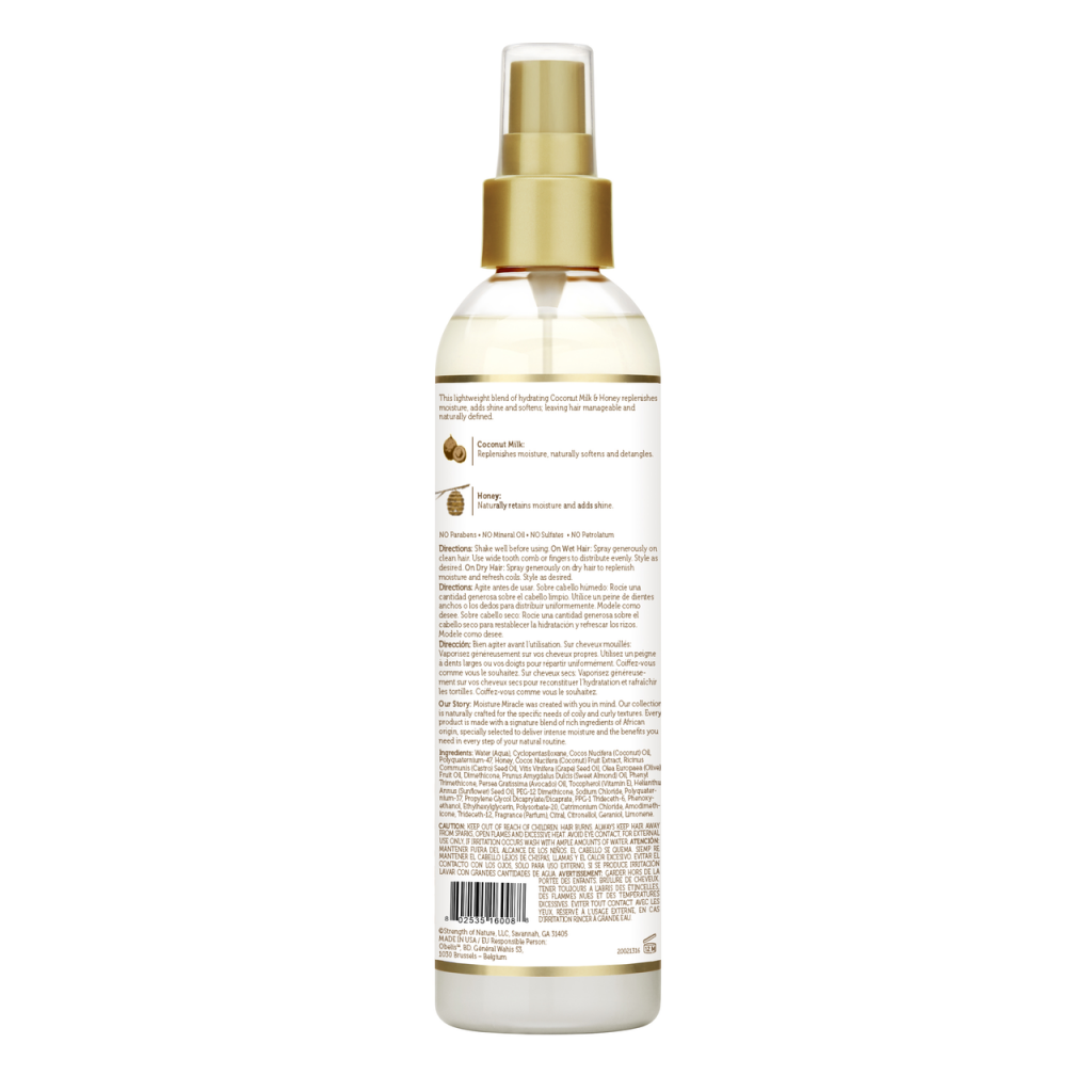 AFRICAN PRIDE MOISTURE MIRACLE HYDRATE & SHINE LEAVE-IN CONDITIONER